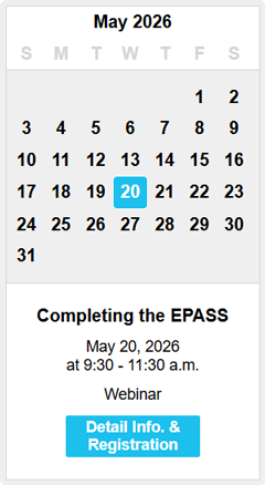 May 2026 OCGA Monthly Training Calendar
